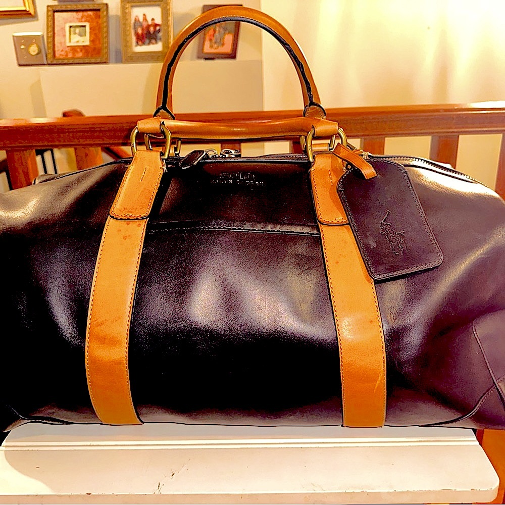 “Polo” by Ralph Lauren Two Toned Duffel Bag